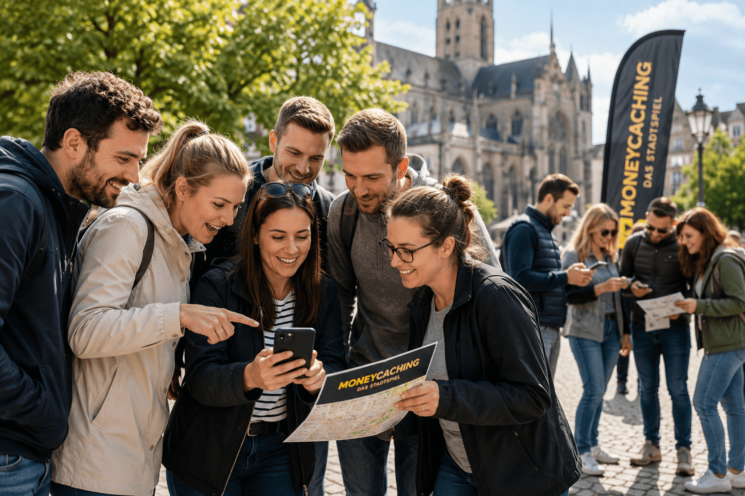 Firmen und Teamevents bei Moneycaching